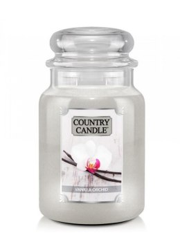 Country Candle - Vanilla Orchid - Duży słoik (652g) 2 knoty