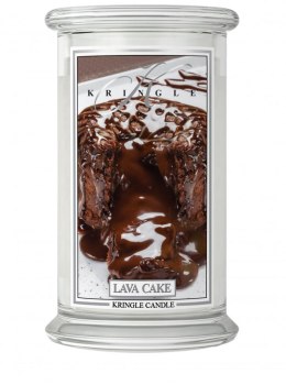 Kringle Candle - Lava Cake - duży, klasyczny słoik (623g) z 2 knotami