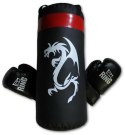 ZESTAW BOKSERSKI 50cm DRAGON BLACK