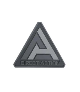 DIRECT ACTION® Logo Patch - PVC - Black