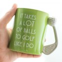 Kubek dla golfisty z jajami