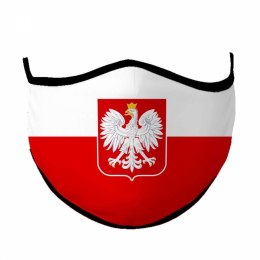 Maseczka patriotyczna z flagą polski