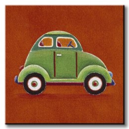 Green Car - Obraz na płótnie