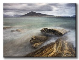 Harris from Taransay, Outer Hebrides - Obraz na płótnie