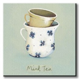 Mint Tea - Obraz na płótnie