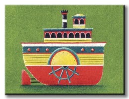 Mississippi Steam Boat - Obraz na płótnie