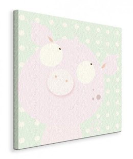 Pinky Piggy - Obraz na płótnie