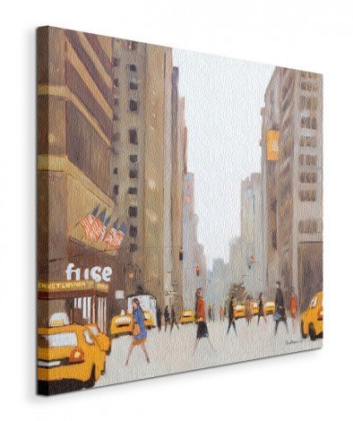 7th Avenue - New York - Obraz na płótnie