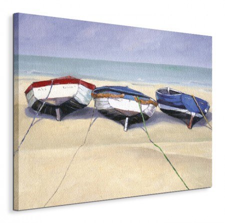 Beach Boats, St Ives - Obraz na płótnie