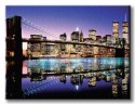Brooklyn Bridge - Colour - Obraz na płótnie