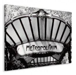 Metro Entrance, Paris - Obraz na płótnie