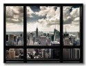 New York Window - Obraz na płótnie