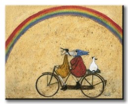Sam Toft Somewhere Under A Rainbow - Obraz na płótnie