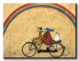 Sam Toft Somewhere Under a Rainbow - Obraz na płótnie