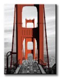 San Francisco - Golden Gate Bridge - Obraz na płótnie