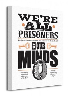 Asintended Prisoners Of Our Minds - Obraz na płótnie