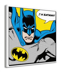 Batman Quote - Obraz na płótnie