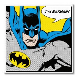 Batman Quote - Obraz na płótnie
