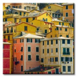 Camogli - Włochy - Obraz na płótnie