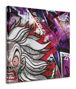 Cruella Deville Graffiti - Obraz na płótnie