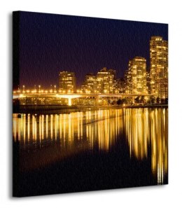 Golden Vancouver - Obraz na płótnie