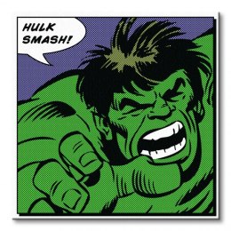 Hulk Quote - Obraz na płótnie