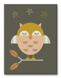Little Design Haus Little Owl Sowa - Obraz na płótnie