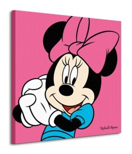 Minnie Mouse Pink - Obraz na płótnie