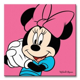 Minnie Mouse Pink - Obraz na płótnie