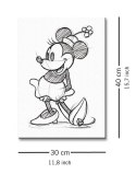 Minnie Mouse Sketched - Single - Obraz na płótnie