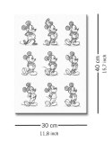 Myszka Miki Mickey Mouse Sketched - Multi - Obraz na płótnie
