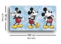 Myszka Miki Mickey Mouse Squeaky Chic Triptych - Obraz na płótnie