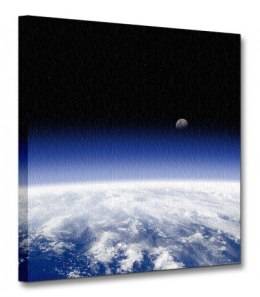 Planeta Ziemia - horyzont - Obraz na płótnie