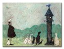 Sam Toft An Audience With Sweetheart - Obraz na płótnie