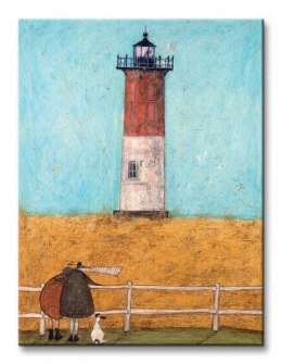 Sam Toft Feeling The Love At Nauset Light - Obraz na płótnie