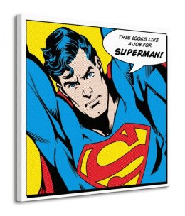Superman Quote - Obraz na płótnie