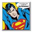 Superman Quote - Obraz na płótnie