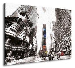 Times Square Vintage New York - Obraz na płótnie
