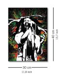 Bob Marley (Paint) - Obraz na płótnie