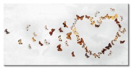 Butterfly Heart - Obraz na płótnie