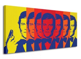 James Bond (Multicoloured) - Obraz na płótnie