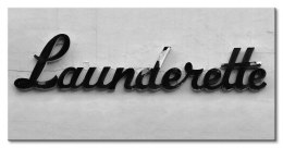 Launderette - Obraz na płótnie