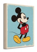 Myszka Miki Mickey Mouse (Retro) - Obraz na płótnie