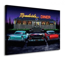 Roadside Diner - Obraz na płótnie