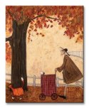 Sam Toft Following The Pumpkin - Obraz na płótnie