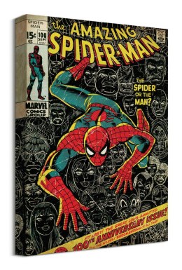 Spider-Man (100th Anniversary) - Obraz na płótnie