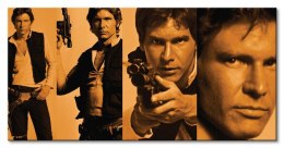 Star Wars Gwiezdne Wojny (Han Solo Pose) - Obraz na płótnie