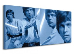 Star Wars Gwiezdne Wojny (Luke Skywalker Pose) - Obraz na płótnie