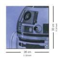 Star Wars Gwiezdne Wojny R2-D2 Sketch - Obraz na płótnie