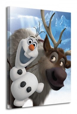 Frozen (Olaf & Sven) - Obraz na płótnie